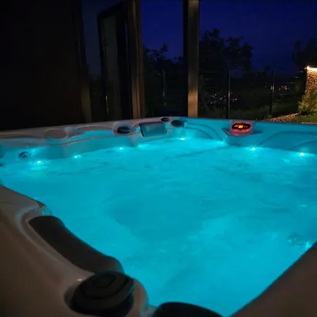 Ferienhaus Rentigo Balans House Wellness Container With Sauna And Jacuzzi